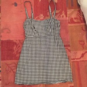 Brandy Melville gingham style dress.